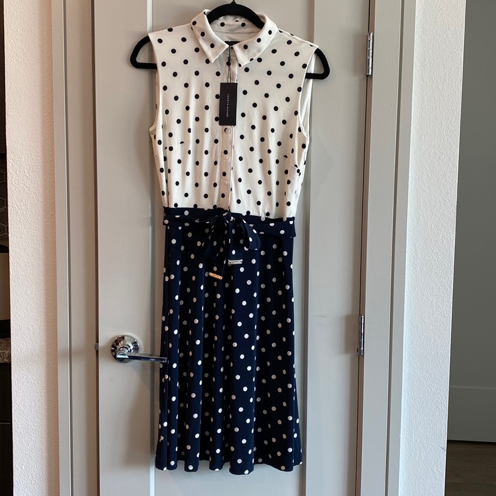 Tommy Hilfiger Polka Dots Dress Size 6